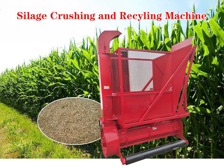 Corn stalk cutting and recycling