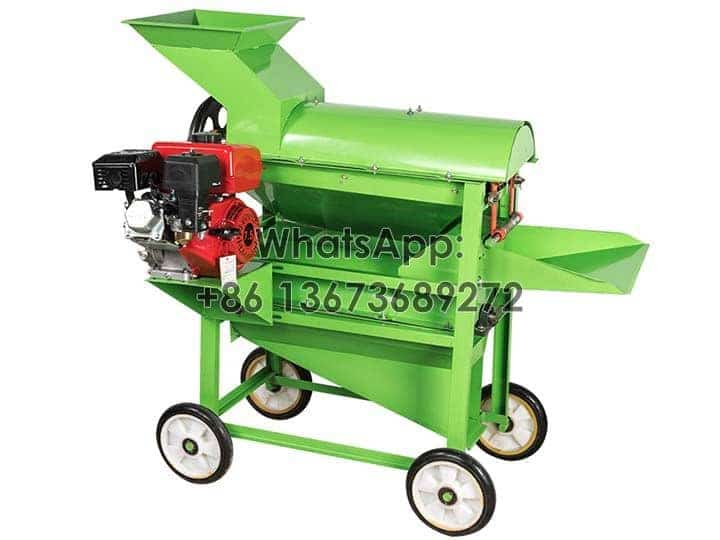 Four-wheels-of-maize-thresher