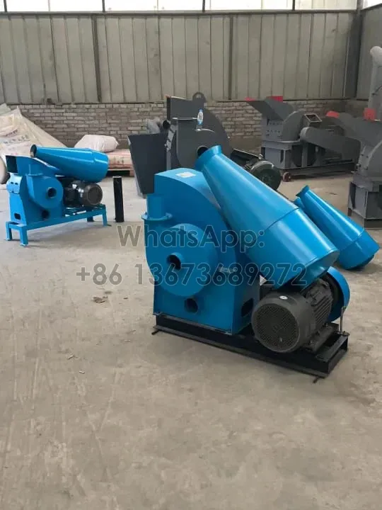 Hammer mill crusher ready to pack